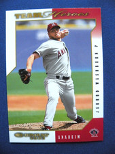 2003 Donruss baseball Team Heroes GLOSSY Jarrod Washburn Anaheim Angels #6
