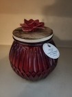 NEW Loft No/7  Candle Poinsetta Lid  scent Christmas Berry & Currant — photo 2