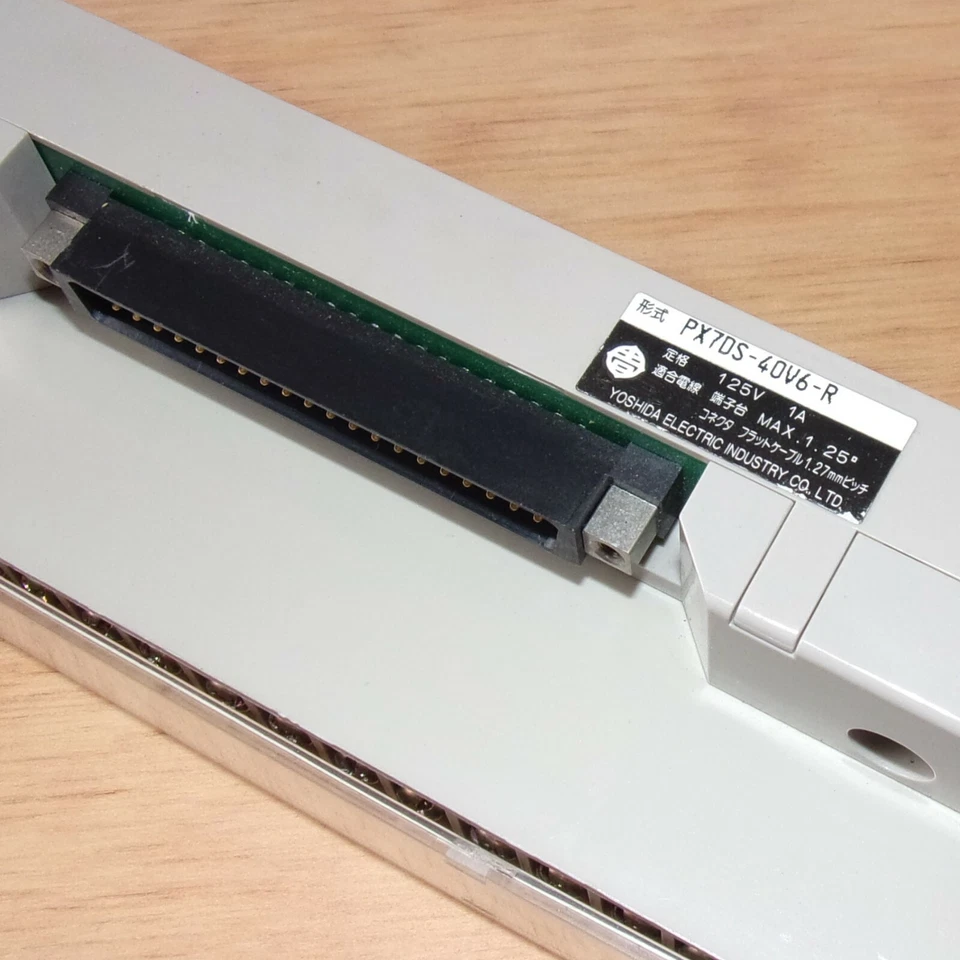 Yoshida Electric 125V 1A 40-Pin Connector Wiring Terminal Module PX7DS-40V6-R - Image 3 of 3