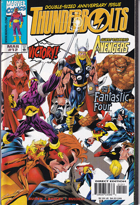 THUNDERBOLTS Vol. 1 #12 March 1998 MARVEL Comics - Avengers