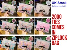 2000 Pcs Multicolour HAIR ELASTIC Rubber Band Braids Braiding Plaits Small Ties