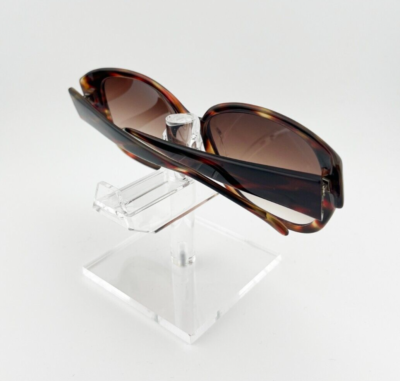 Vintage ELLEN TRACY Dark Cherry Tortoise Shell Sunglasses  display picture 3
