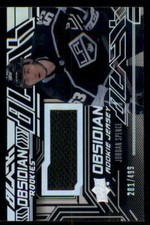 2022-23 UD Black Obsidian Rookies Jerseys #ORJSP Jordan Spence /499