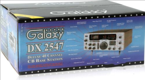 Galaxy DX2547G 40-Channel Orange LED Deluxe CB Radio AM SSB Base Station NEW - Picture 2 of 5