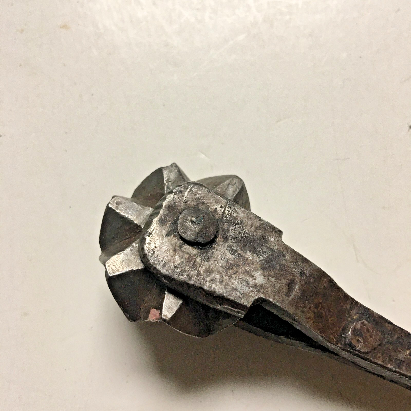 Antique Rustic Pasta Rolling Cutter pastry ravioli cutter w/o wooden handle