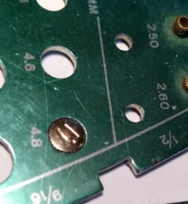 Bulova Accutron Watch Crown  Tap 9 4.8mm  Signed WITH LOGO B29#14