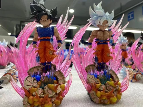 Modelo de resina KC Studio Dragon Ball escala WCF ultra instinto Son Goku en stock