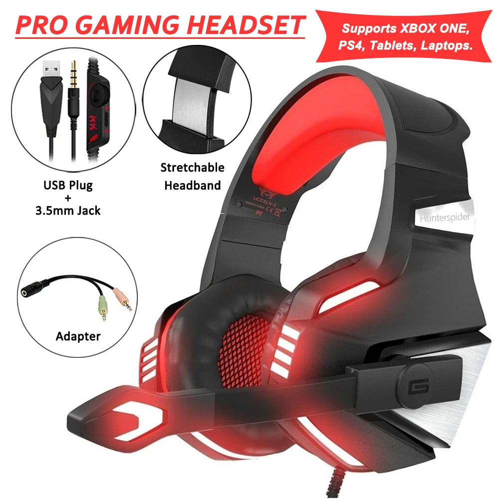Ps4 headset with led lights new arrivals
