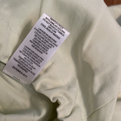 WAYF Anthropologie Drawstring Cargo Pant Women’s Size XL Light Green Runs Large - Picture 10 of 12