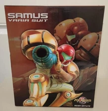  First4Figures "Samus Aran Varia Suit " Metroid Prime Statue RARE FACTORY SEALED