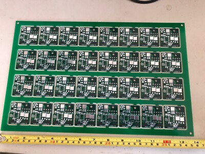 TWO LARGE STEP AND REPEAT CIRCUIT BOARD  FOR ART