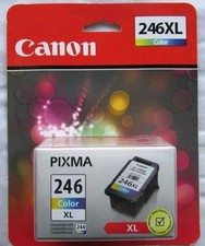 GENUINE CANON CL-246XL PIXMA COLOR INK CARTRIDGE OEM 246XL - NEW, SEALED.