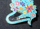 2  Philadelphia Flower Show Pins 2008 Saxophone LE 2000 and 2003 Basket LE 2005 — photo 3