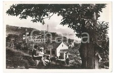 1935 TRIESTE Quartiere BARCOLA Fidanzatini al primo appuntamento - Cartolina FP