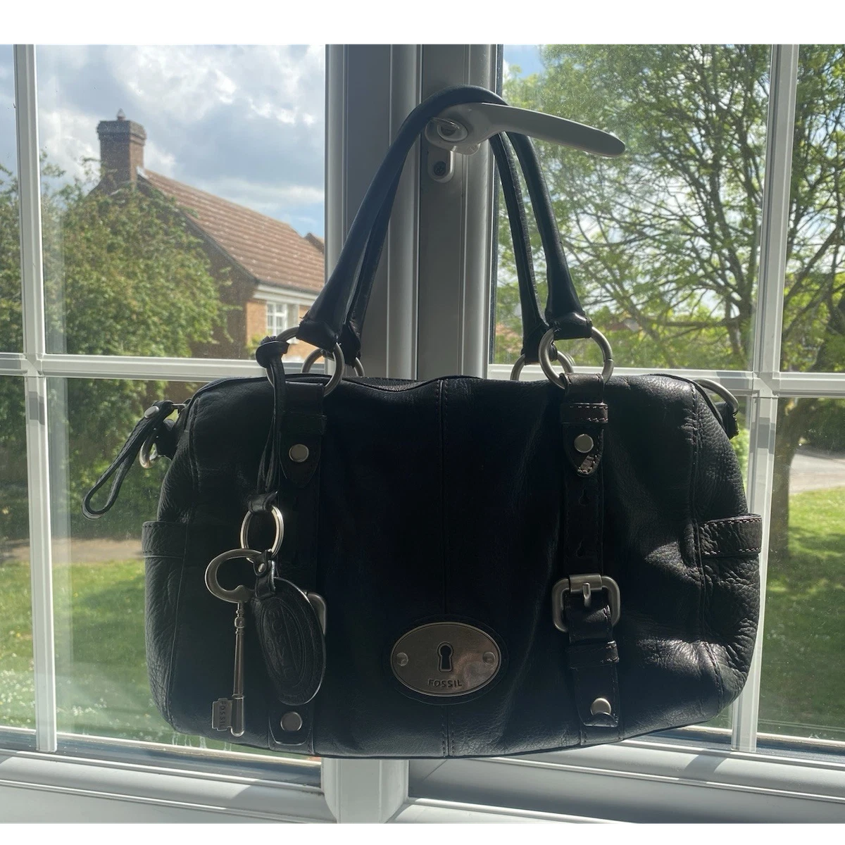 Fossil Porte-Clés Dragonne En Cuir Pour Femme SLG1589200 - Cadeau Élégant