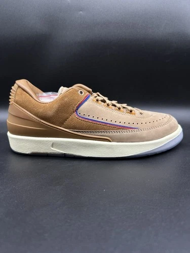 Size 8 - Two 18 x Air Jordan 2 Retro Low Brown DV7129 222 Rocky Tan British Tan