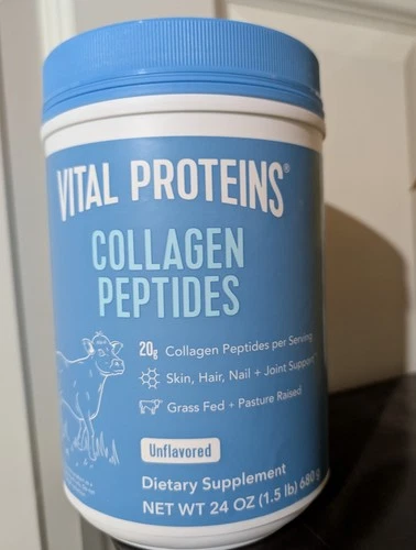 Vital Proteins Collagen Peptides Dietary Supplement Powder 24 oz - Free Shipping