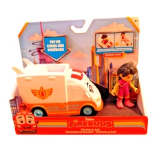 Disney Junior Firebuds Violet & Axl Car and Figure Set Brand New! Toy Set