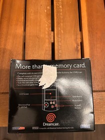 Official Sega Dreamcast Visual Memory Unit VMU Blue US VERSION! Brand New!