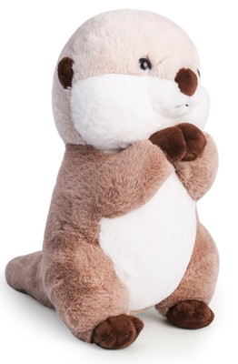 Otter Stuffed Animals Cute Otter Plush Soft Sea Otter Plushie Toy Christmas B...