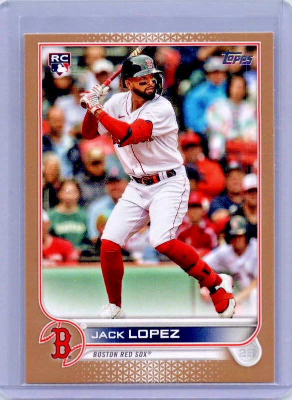 2022 Topps Series 2 - Jack Lopez #418 Gold /2022 (RC)