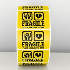 Fragile Stickers Labels Warning Handle With Care Shipping Labels stickers