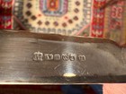 ANTIQUE 24 PC ALLEN & DARWIN SHEFFIELD FORK & KNIFE SET W/BOX & KEY SILVER PLATE — photo 5