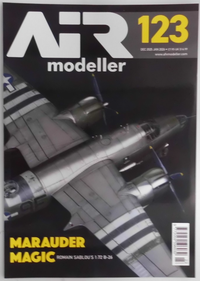 Meng AIR Modeller magazine Dec 2025/Jan 2026 Sablou's 1:72 B-26 Marauder