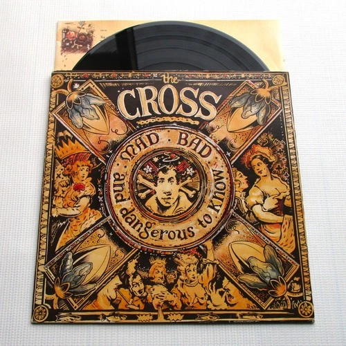The Cross Mad Bad And Dangerous To Know 1990 UK Vinyl LP Album Record (Queen)