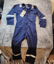 Portwest Coveralls Mens Medium Blue Bizflame Iona FR94 Safety Flame Resistant