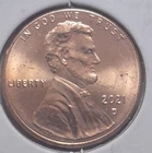 2021-P Lincoln Shield Cent — photo from another recent sale