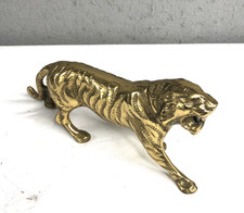 Vintage Masters of The Universe Tiger Solid Brass Battle Cat Motu MCM Rare Heavy