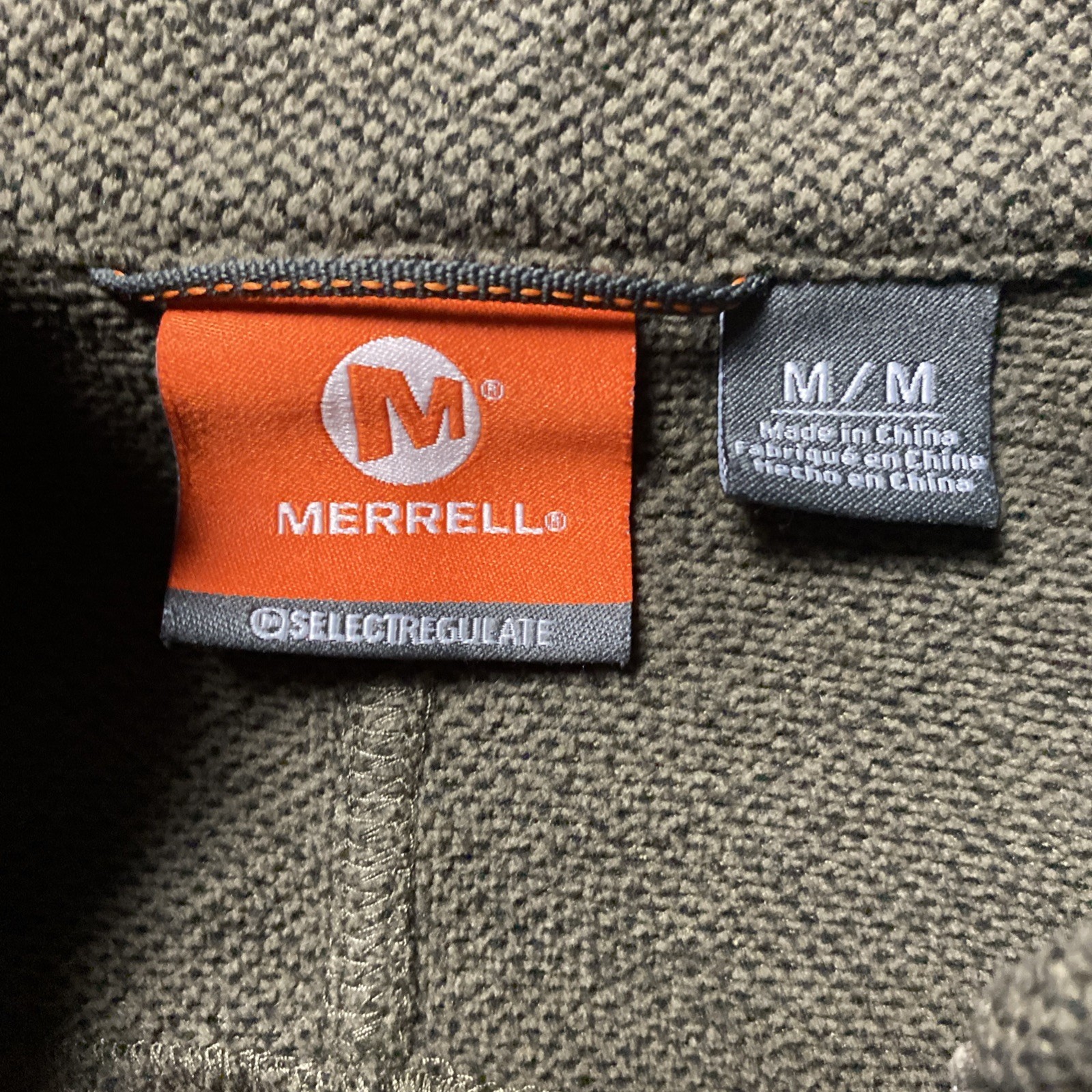 Merrell Green Select Regulate Mock Neck Full Zip … - image 7