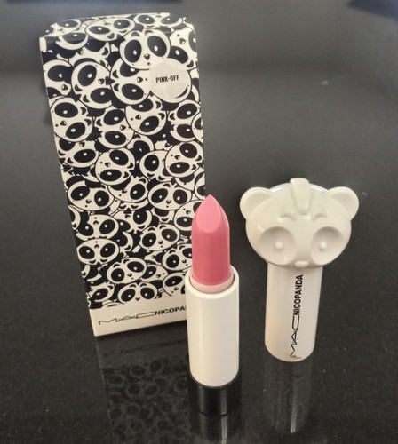 MAC Nicopanda Lippenstift PINK-OFF L/E neu im Karton sehr selten nicht mehr produziert perfekt babyrosa LETZTER