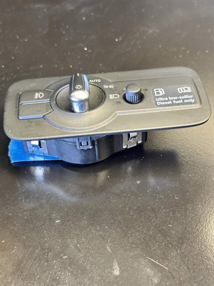 INTERRUPTOR DE CONTROL DE FAROS DE LUZ VOLKSWAGEN TOUAREG 2011 2012 2013 2014 7P6941431E Foto 4 de 4