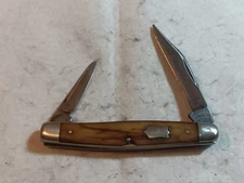 CATTARAUGUS CUTLERY Stockman Vintage 3-Blade For parts or repair