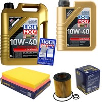 Inspektionskit Filter Liqui Moly ÖL 6L 10W-40 FüR Opel Corsa C F08 F68 1.7 Dti