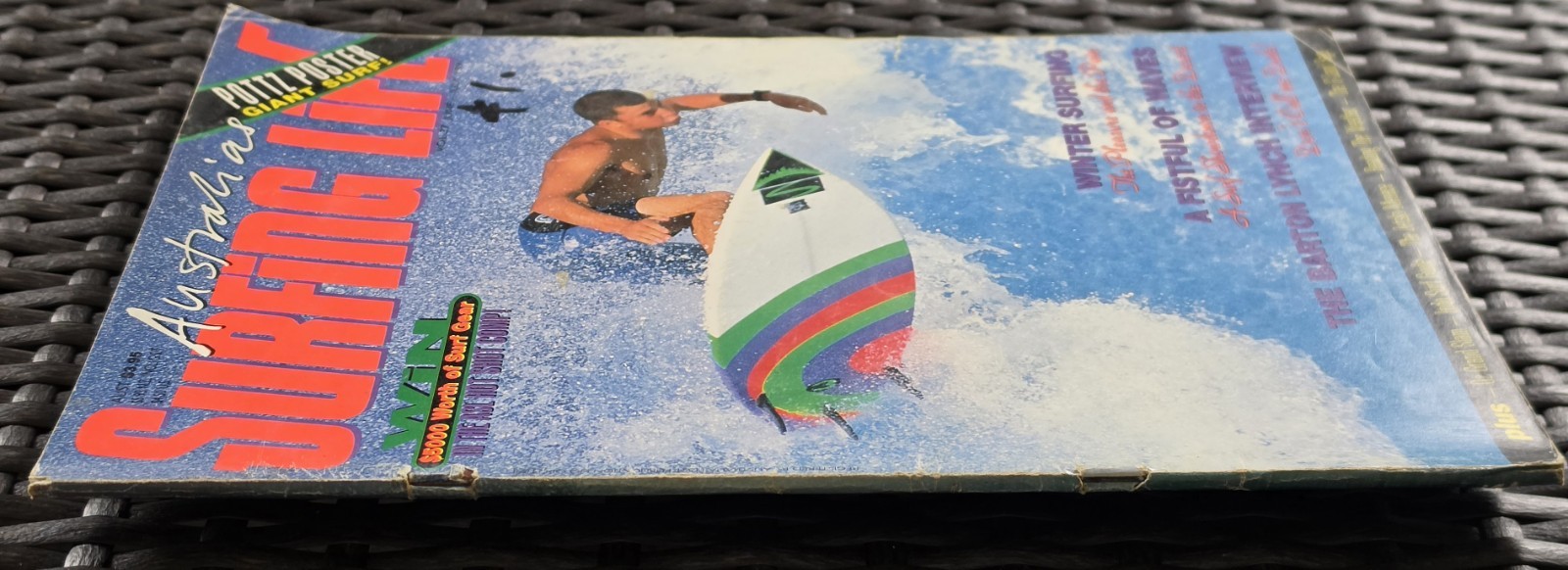 1991 Australia's Surfing Life Vol 37 June July Winter Surfing Barton Lynch Mag G image 6
