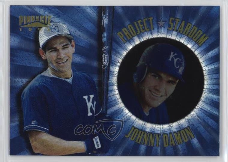 1996 Pinnacle Project Stardom Johnny Damon #4 10k8