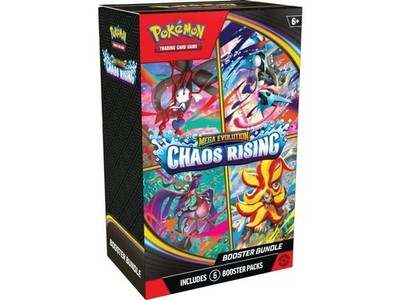 Pokemon - TCG Mega Evolution Chaos Rising Booster Bundle