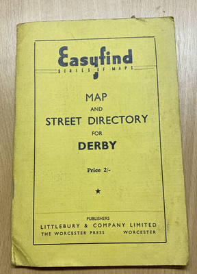 Easyfind EASY FIND   New map and street directory for DERBY