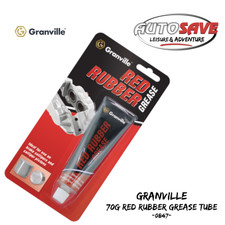 GRANVILLE - Red Rubber Grease 70g Tube (0847) **NEW IN STOCK**