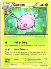Cascoon Roaring Skies 6/108 Common Pokemon Near Mint Pokemon Card
