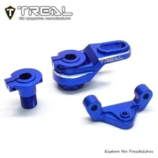 TRLX003YM4P21 ALUMINUM SERVO HORN 25T/23T SPRING DESIGN FOR PROMOTO BLUE