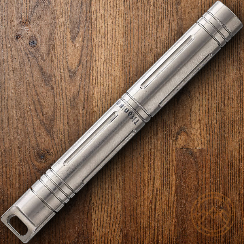 Maratac Slim Pick Capsule Titanium Screw-Top Cap Extra O-Rin