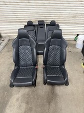 Oem 18-23 Audi B9 A5 S5 Sportback Front 10-way Heated Seats Set Black Oem 18-23 Audi B9 A5 S5 Sportback Front 10-way Heated Seats Set Black
