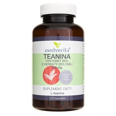 Medverita Medverita Theanina 200 mg green tea extract 120 Kapseln