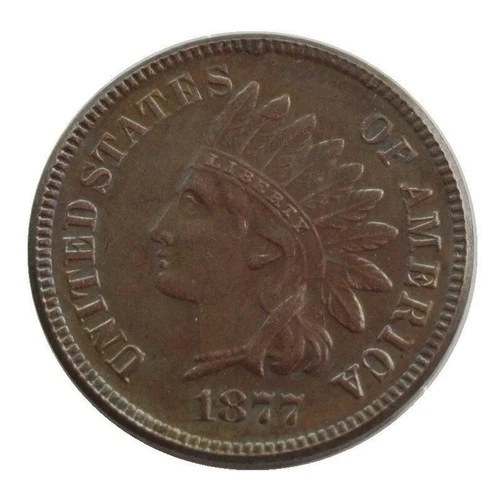 1877 Indian Head Penny Extremely Fine free shipping Rare in quantity
