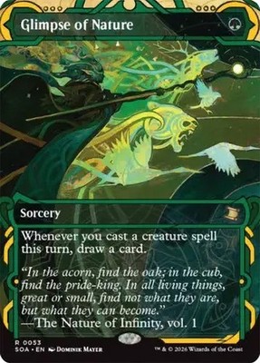 Glimpse of Nature (Mystical Archive) [Secrets of Strixhaven] MTG