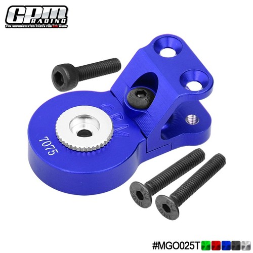 GPM Alu 7075 Servo Saver Steering 25T Built-In Spring 1/10 Gorgon Vorteks QUAKE - Picture 7 of 11